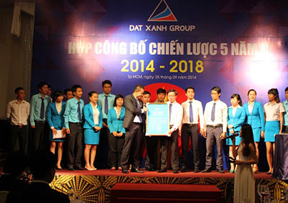 Tập đoàn Đất Xanh công bố chiến lược 5 năm (2014-2018)