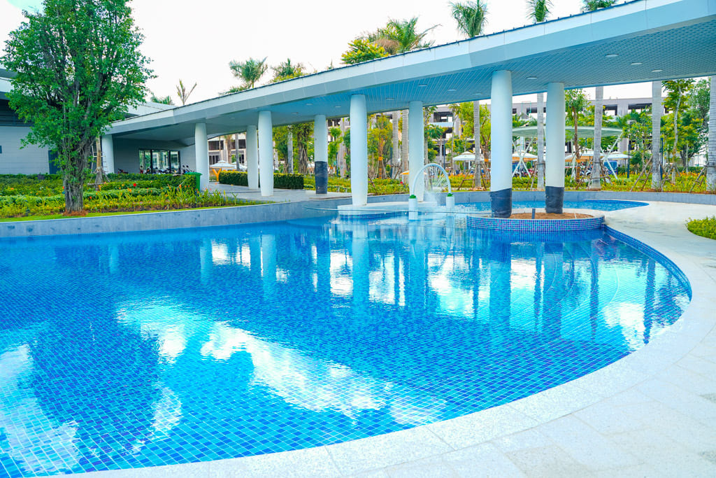 Hồ bơi Gem Sky Park sẵn sàng chờ ngày chính thức đi vào hoạt động Hồ bơi Gem Sky Park sẵn sàng chờ ngày chính thức đi vào hoạt động